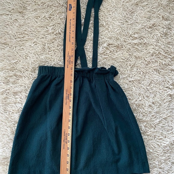 Zara Girls green overall skirts size 13/14 - Picture 7 of 14